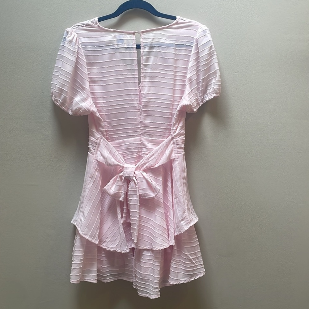 Blue Rain Pink 🌸 Romper - Picture 2 of 8